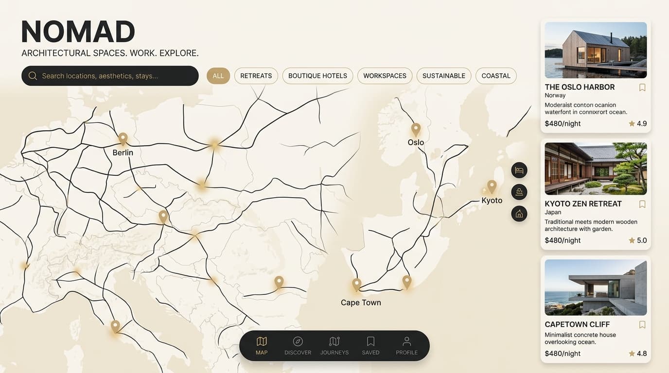 NOMAD project interface